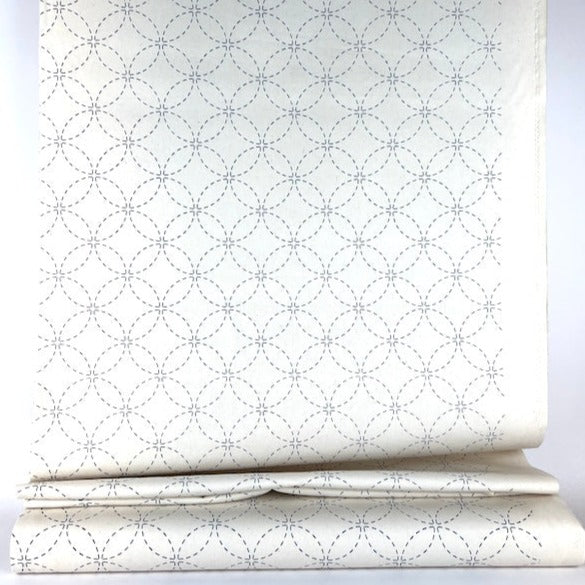 Washout Sashiko - Shippou - Cream